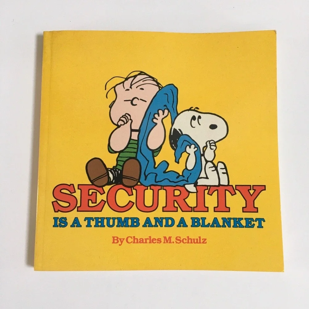 Security Is A Thumb And A Blanket Charles M. Schultz Book & Doll Plush Gift Set
